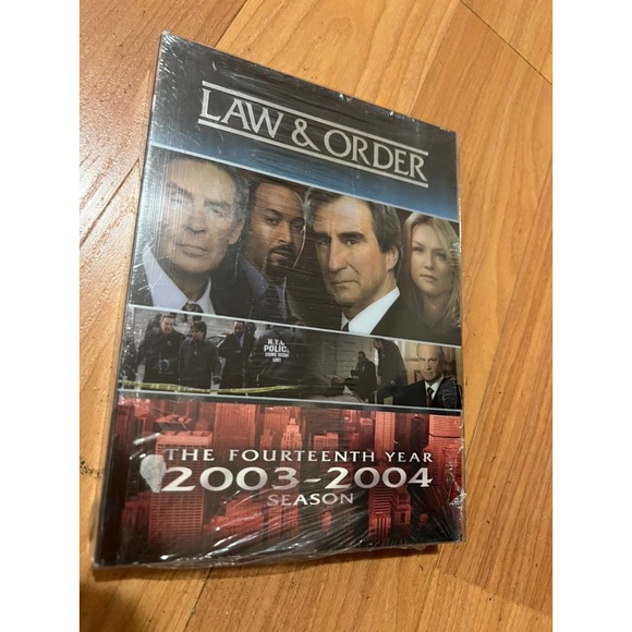 Law & Order The Fourteenth Year 2003-2004 Season 14 DVD NWT - Picture 3 of 3